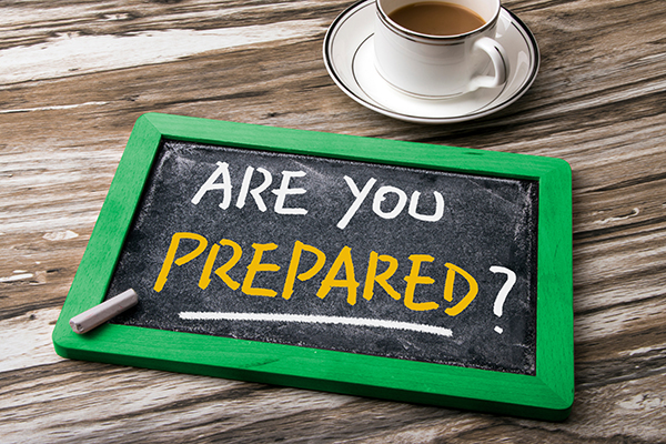 are you prepared?
